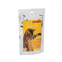 Таблетки Сandioli Bolo Via шерстевиводящіе жувальні для котів, 40 гр, 20 шт