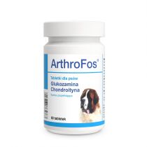 Таблетки Dolfos ArthroFos для правильного функціонування суглобів для собак, 60 табл.