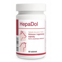 Таблетки Dolfos HepaDol для захисту і відновлення печінки для собак і котів, 60 табл.