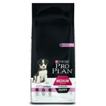 Сухий корм Purina Pro Plan Dog Medium Puppy OptiDerma для цуценят середніх порід, з лососем і рисом, 12 кг