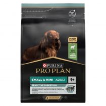 Сухий корм Purina Pro Plan Dog OptiDigest для дрібних собак з чутливим травленням, з ягням та рисом, 3 кг
