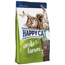 Сухий корм Happy Cat Supreme Adult Weide-Lamm для дорослих котів від 12 місяців, з ягням, 4 кг