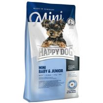 Сухий корм Happy Dog Mini Baby&Junior для цуценят дрібних порід, від 4 до 12 тижнів, зі смаком птиці, 300 г