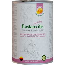 Вологий корм Baskerville Holistic Rind und Lachs для собак, качка і кабан з гарбузом і зеленню, 800 г