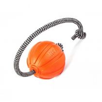 М'ячик для собак Liker Cord, корд на шнурку, діаметр - 5 см