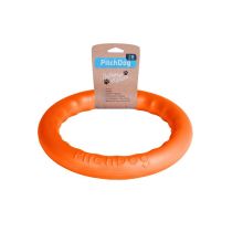 Кільце для апортировки PitchDog, помаранчеве, діаметр - 28 см