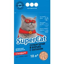 Наповнювач для туалету Super Cat Стандарт 3 кг, синій