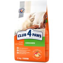 Сухий корм Клуб 4 Лапи Premium For Kittens для кошенят, з куркою, 5 кг