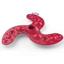 Іграшка фрісбі Georplast Ninja літаюча для собак, 20 см, червона