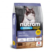 Сухий корм I17 Nutram Ideal Solution Support Indoor Cat для котів домашнього утримання, холістік, 5.4 кг