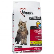 Сухий корм 1st Choice Sterilized Chicken для кастрованих котів і стерилізованих котів, з куркою, 5 кг