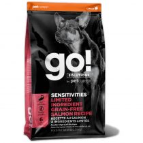 Сухий корм GO! Solutions Salmon беззерновий, для собак і цуценят, чутливе травлення, лосось, 1.59 кг