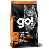 Сухий корм GO! Solutions Skin & Coat Care Salmon беззерновий, для котів і кошенят, з лососем, 7.26 кг