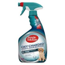 Спрей Simple Solution Oxy Charged Stain & Odor Remover для нейтралізації запахів і плям c киснем, 945 мл