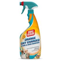 Дезодоруючий засіб Simple Solution Stain & Odor Orange Oxy Charged для нейтралізації запаху, 945 мл