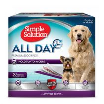 Пелюшки Simple Solution All Day Premium Dog Pads з ароматом лаванди, 60 х 58 см, ціна за 1 пелюшку