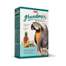 Повсякденний корм Padovan GrandMix Pappagalli для великих папуг, 600 г