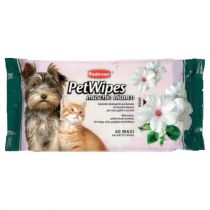 Очищающие влажные салфетки Padovan Pet Wipes Muschio Bianco, 40 шт