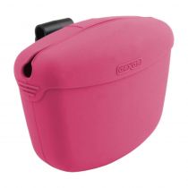 Контейнер для лакомств Dexas Pooch Pouch с клипсой на пояс для тренировок, розовый