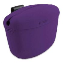 Контейнер для лакомств Dexas Pooch Pouch с клипсой на пояс для тренировок, фиолетовый