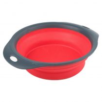 Миска Dexas Collapsible Pet Bowl для собак і котів, червона, 1440 мл