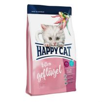 Сухий корм Happy Cat Supreme Kitten Geflugel для кошенят від 5 тижнів до 4 місяцев, зі смаком птиці, 300 г