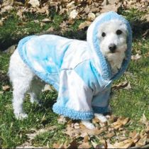 Пальто Doggyduds A Bit Chilly для собак, розмір XS, блакитний