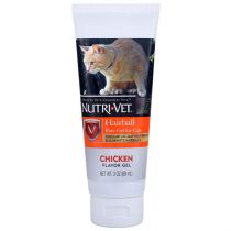 Добавка Nutri-Vet Hairball Chicken виведення шерсті для кішок, з куркою, 89 мл