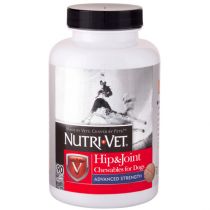 Таблетки Nutri-Vet Hip & Joint Advanced для связкок і суглобів, для собак старше 9 років, 90 табл