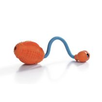 Іграшка дентал груша Pet Products з кордом для собак, гума, помаранчева, 12 см