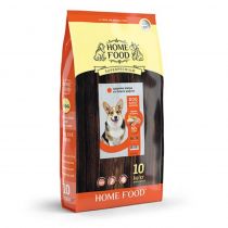 Сухий корм Home Food Супер-преміум для дорослих собак середніх порід, з індичкою і лососем, 10 кг