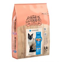 Сухий корм Home Food Супер-преміум гіпоалергенний для дорослих котів, морський коктейль, 1.6 кг