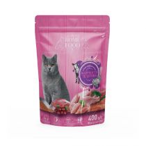 Сухий корм Home Food для дорослих котів породи Британська короткошерста, індичка і телятина, 400 г