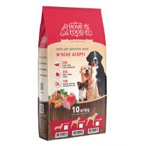 Сухий корм Home Food Premium для собак малих порід, м'ясне асорті, 10 кг
