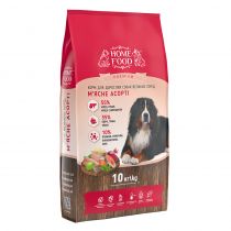 Сухий корм Home Food Premium для собак великих порід, м'ясне асорті, 10 кг