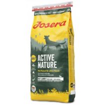 Сухий корм Josera Adult Active Nature для активних дорослих собак, з м'ясом птиці і ягняти, 15 кг