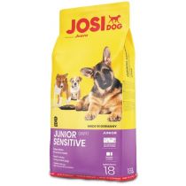 Сухий корм Josera JosiDog Junior Sensitive для цуценят c 8-го тижня життя з чутливих травленням, 18 кг