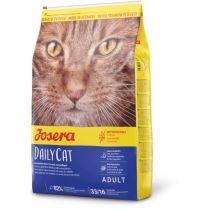 Сухий корм Josera Adult DailyCat беззерновій для дорослих кішок, з птахом, бататом і травами, 10 кг