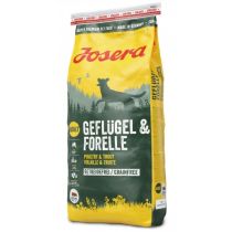 Сухий корм Josera Adult Geflugel&Forelle для дорослих і активних собак, з м'ясом птиці і форелі, 15 кг