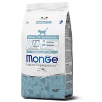 Сухий корм MONGE CAT Monoprotein Kitten з фореллю, 1.5 кг