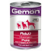 Вологий корм GEMON DOG WET Adult паштет з яловичим рубцем 0, 4 кг