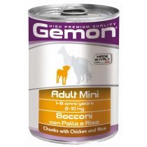 Вологий корм GEMON DOG WET Mini Adult шматочки з куркою і рисом 0, 415 кг