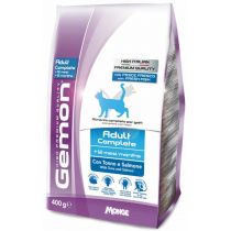 Сухий корм GEMON CAT Adult Complete тунець з лососем, 0,4 кг