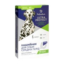 Нашийник Palladium Ultra Protect від бліх і кліщів для собак середніх порід, синій, 45 см