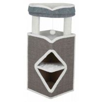 Дряпка Trixie Arma будиночок-вежа, для котів, сірий, 54×54×98 см
