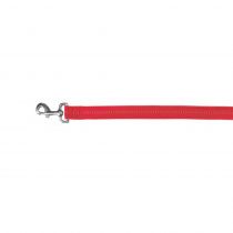 Повідець Trixie Softline Elegance S для собак, 1 м х 15 мм, червоний, з смугами, нейлон