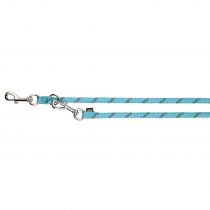 Повідець-перестіжки Trixie Sporty Rope для собак, 2 м х 8 мм, блакитний