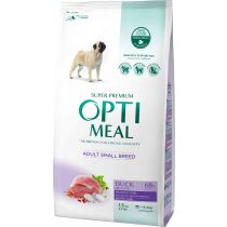 Сухий корм Optimeal для дорослих собак малих порід, з качкою, 1.5 кг