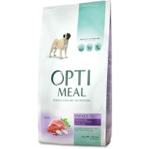 Сухий корм Optimeal для дорослих собак малих порід, з качкою, 12 кг