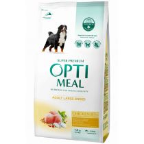 Сухий корм Optimeal для дорослих собак великих порід, з куркою, 1.5 кг
